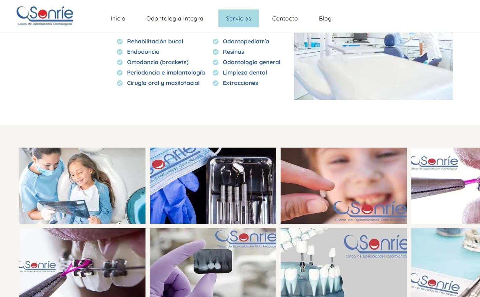 "Sitio web de dentista diseñado para negocio en CDMX"